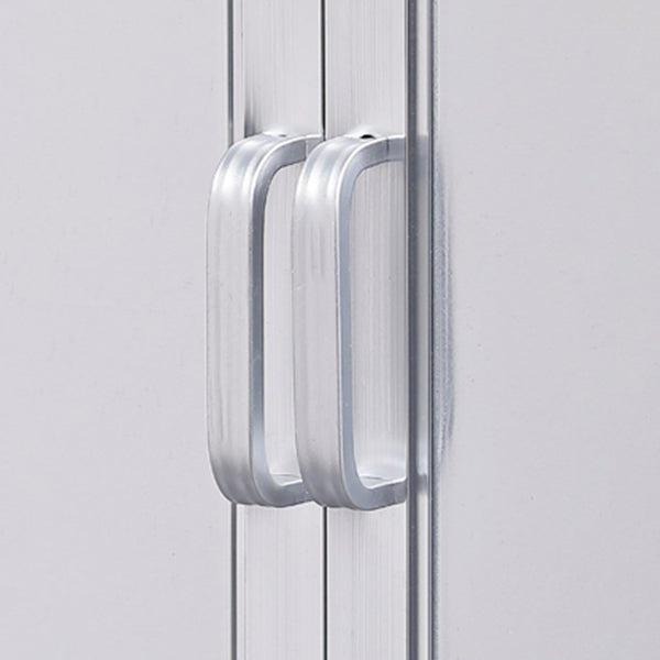 Strumento da pranzo in vetro temprato in stile moderno per soggiorno per soggiorno