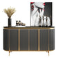 Stone in stile glam 35,4 "H Server buffet per sala da pranzo a buffet.