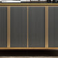 Stone in stile glam 35,4 "H Server buffet per sala da pranzo a buffet.