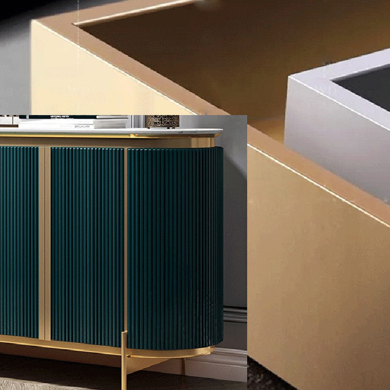 Stone in stile glam 35,4 "H Server buffet per sala da pranzo a buffet.