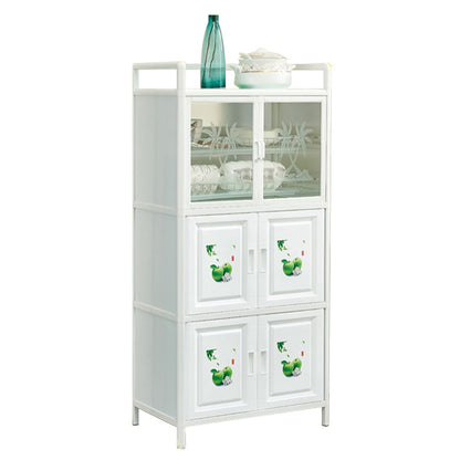 Server in metallo in metallo in metallo in metallo di vetro per sala da pranzo