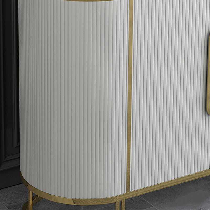 Glam Stone Stone Bodeboard buffet 33.4 "H Sala da pranzo a 4 porte Server