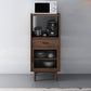 1 Drawer 1 Door Cupboard 68" Height Kitchen Sideboard for Dining Room Walnut Clearhalo 'buffet_sideboard' 'Buffets & Sideboards' 'furn' 'furn_buffet_sideboard' 'Furniture' 'Kitchen & Dining Furniture' 5649018