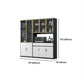 Cassetti cabinet server buffet glam in legno con archiviazione per soggiorno