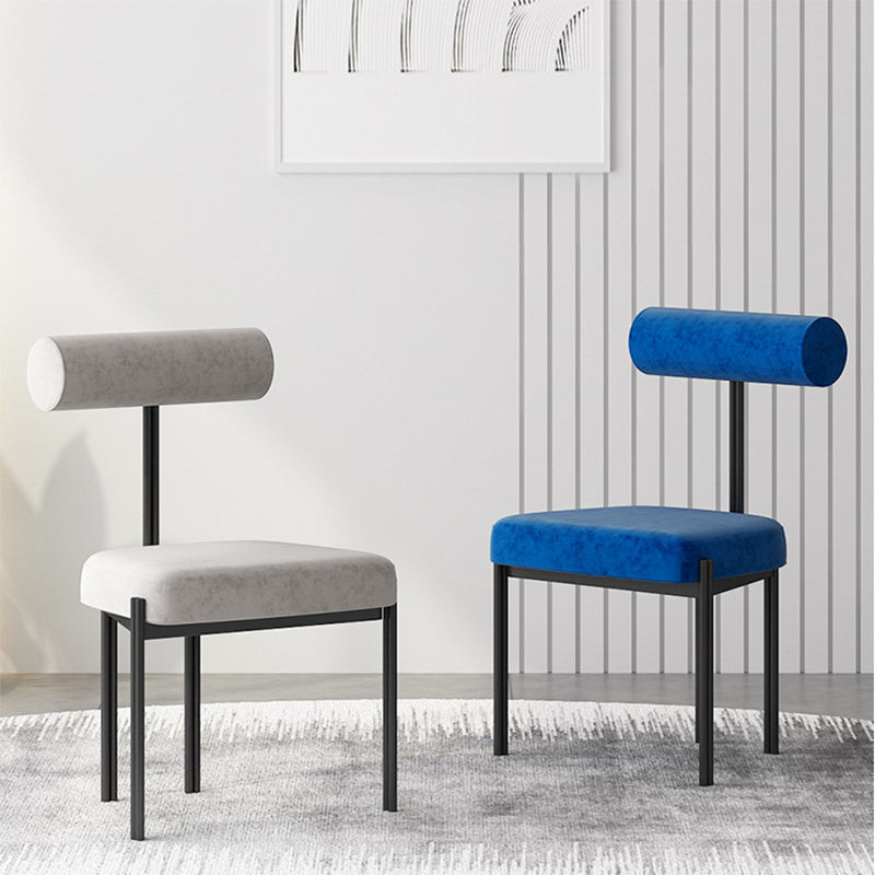 Industrial Style 19.68" Wide Fixed Back Sponge Armless Chair Clearhalo 'Accent Chairs' 'accent_chairs' 'Chairs & Seating' 'furn' 'furn_accent_chairs' 'Furniture' 'Living Room Furniture' 5649610