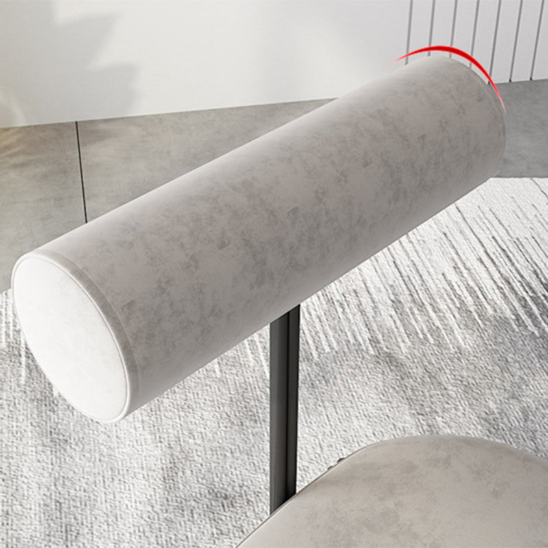 Industrial Style 19.68" Wide Fixed Back Sponge Armless Chair Clearhalo 'Accent Chairs' 'accent_chairs' 'Chairs & Seating' 'furn' 'furn_accent_chairs' 'Furniture' 'Living Room Furniture' 5649618