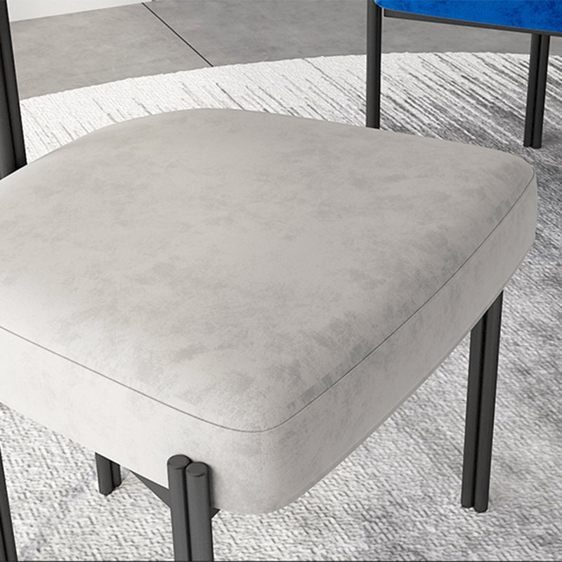 Industrial Style 19.68" Wide Fixed Back Sponge Armless Chair Clearhalo 'Accent Chairs' 'accent_chairs' 'Chairs & Seating' 'furn' 'furn_accent_chairs' 'Furniture' 'Living Room Furniture' 5649619