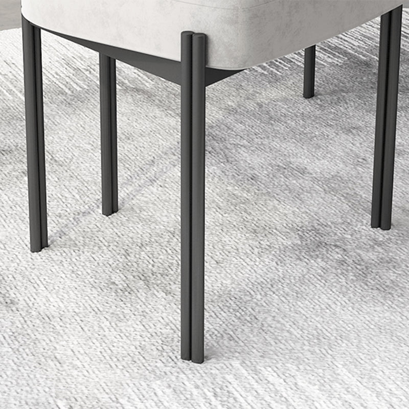 Industrial Style 19.68" Wide Fixed Back Sponge Armless Chair Clearhalo 'Accent Chairs' 'accent_chairs' 'Chairs & Seating' 'furn' 'furn_accent_chairs' 'Furniture' 'Living Room Furniture' 5649620