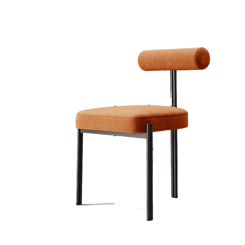 Industrial Style 19.68" Wide Fixed Back Sponge Armless Chair Clearhalo 'Accent Chairs' 'accent_chairs' 'Chairs & Seating' 'furn' 'furn_accent_chairs' 'Furniture' 'Living Room Furniture' 5649621