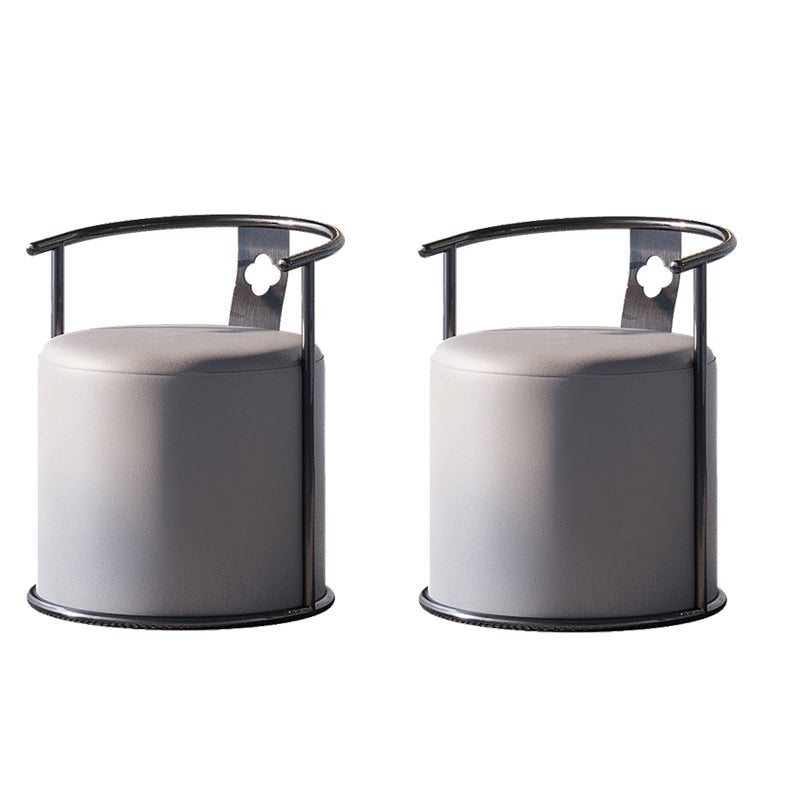 Glam Style Single Sofa Chair Black/Gold Color Arm Chair for Living Room 19.7"L x 23.6"W x 27.6"H Black 2 Piece Set Clearhalo 'Accent Chairs' 'accent_chairs' 'Chairs & Seating' 'furn' 'furn_accent_chairs' 'Furniture' 'Living Room Furniture' 5649648