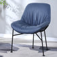 Industrial 23.6"Wide PU Leather Fixed Back Sponge Armless Chair