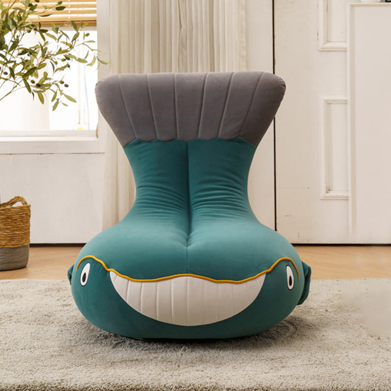 Silla Parsons llena de cojín de esponja sin brazo de estilo nórdico con respaldo acolchado