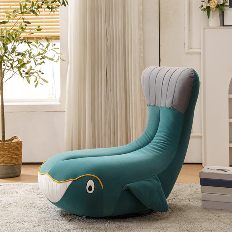 Silla Parsons llena de cojín de esponja sin brazo de estilo nórdico con respaldo acolchado