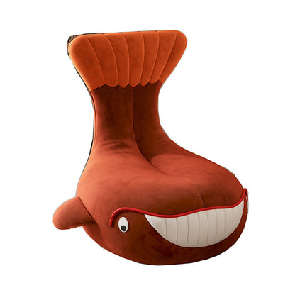 Silla Parsons llena de cojín de esponja sin brazo de estilo nórdico con respaldo acolchado