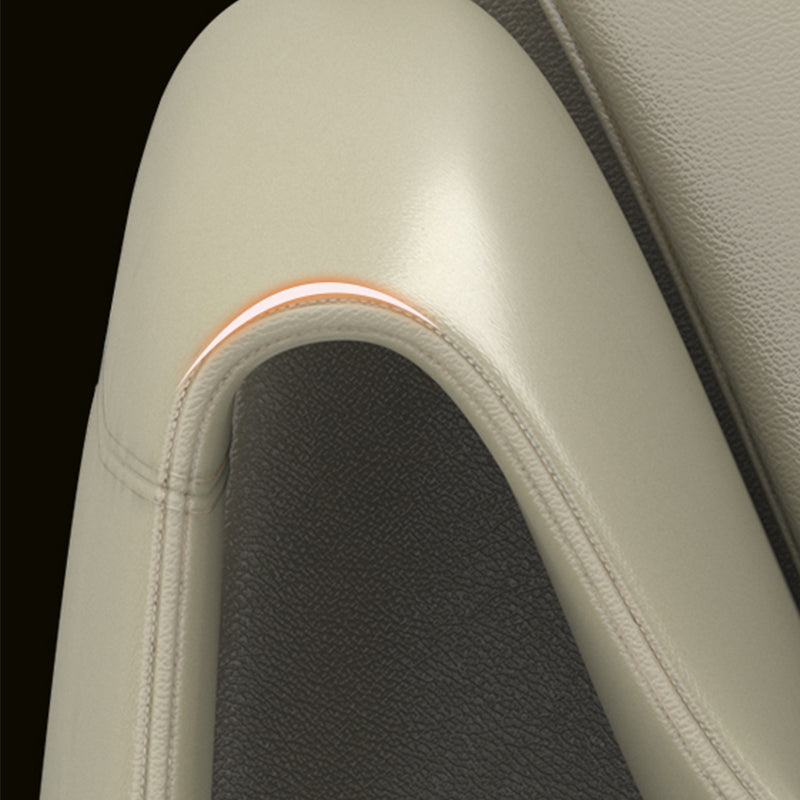 30.71 "ワイドコンテンポラリースタイルのシングルソファチェア固定背面腕椅子