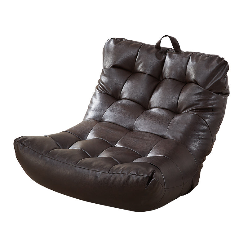 Sedia di divano singolo in stile scandinavo PU PETTA SENZA ARMS STRANDA