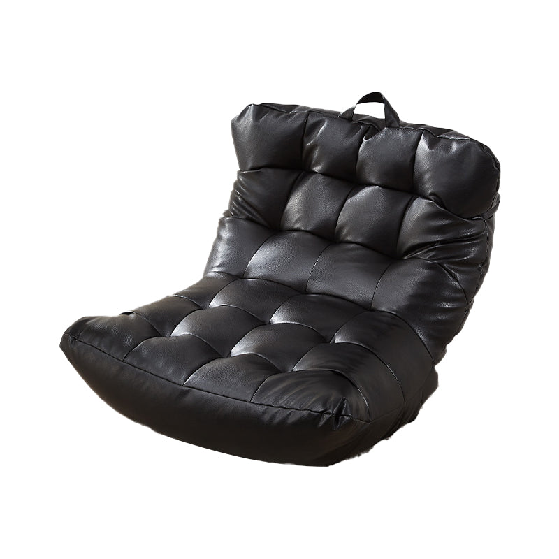 Sedia di divano singolo in stile scandinavo PU PETTA SENZA ARMS STRANDA