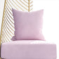 Glam Style Armless with Pillow Back Cushioned Metal Base Accent Chair Clearhalo 'Accent Chairs' 'accent_chairs' 'Chairs & Seating' 'furn' 'furn_accent_chairs' 'Furniture' 'Living Room Furniture' 5650256