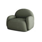 31.50" Wide Scandinavian Style Single Sofa Chair Round Arm Chair Green 1 Piece Clearhalo 'Accent Chairs' 'accent_chairs' 'Chairs & Seating' 'furn' 'furn_accent_chairs' 'Furniture' 'Living Room Furniture' 5650544