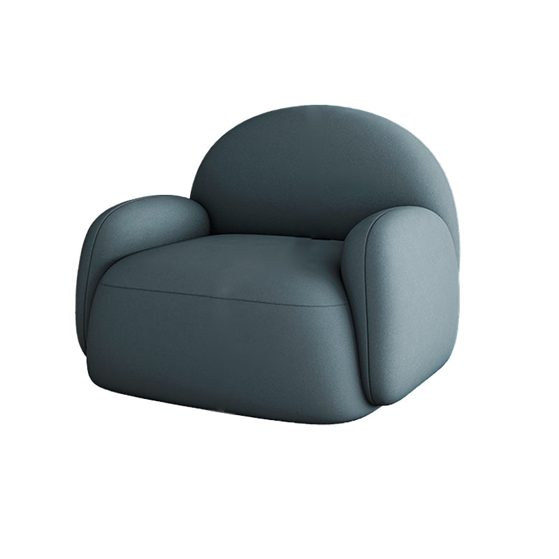 31.50" Wide Scandinavian Style Single Sofa Chair Round Arm Chair Clearhalo 'Accent Chairs' 'accent_chairs' 'Chairs & Seating' 'furn' 'furn_accent_chairs' 'Furniture' 'Living Room Furniture' 5650545