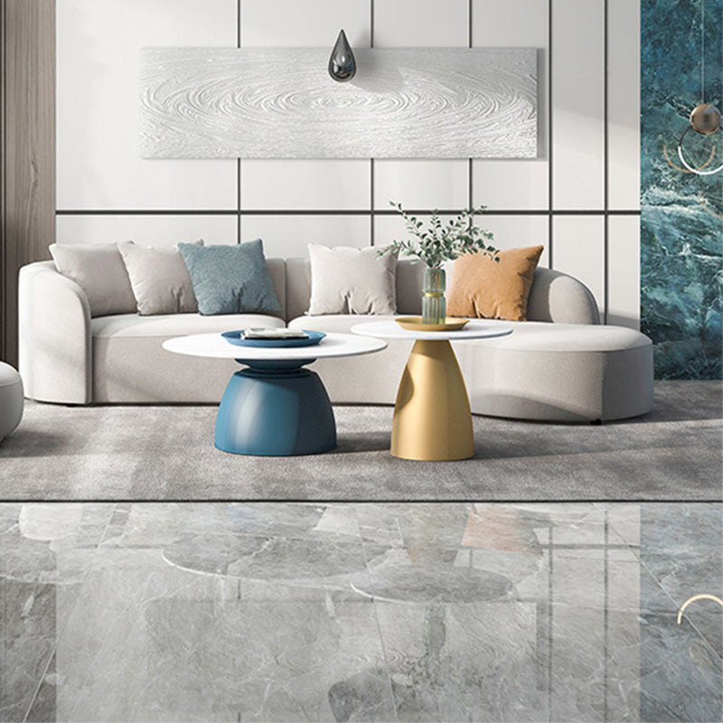 51 Inch One Arm Sectionals, Tight Back Curved Sectional Sofa for Living Room