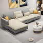 106.29 "L Faux Sectional Resingal Resistant Square Brass Sectional