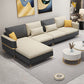 106.29 "L Faux Sectional Resingal Resistant Square Brass Sectional