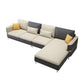 106.29 "L Faux Sectional Resingal Resistant Square Brass Sectional