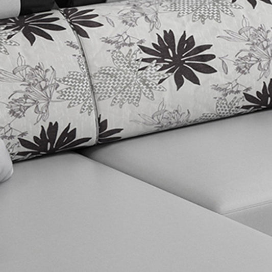 110.23 "L moderno sezionale sezionale in fico resistente alle macchie