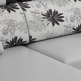 110.23" L Modern Sectional Stain-Resistant Faux leather Sectional