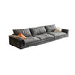 Modern Cushion Back Grey Sectionals 33'"  Pillow Top Arm Sectionals