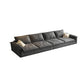 Modern Cushion Back Grey Sectionals 33'"  Pillow Top Arm Sectionals