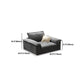 Modern Cushion Back Grey Sectionals 33'"  Pillow Top Arm Sectionals