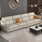 36.22 "Sectional/sofá de cuero genuino moderno alto con cojín