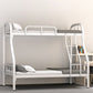 Modern Style Bunk Bed 66.93" Tall Bunk Bed in Black/White Finish Twin XL White Clearhalo 'Bedroom Furniture' 'Beds' 'furn' 'furn_beds' 'Furniture' 5651099