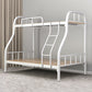 Modern Style Bunk Bed 66.93" Tall Bunk Bed in Black/White Finish Full XL White Clearhalo 'Bedroom Furniture' 'Beds' 'furn' 'furn_beds' 'Furniture' 5651101