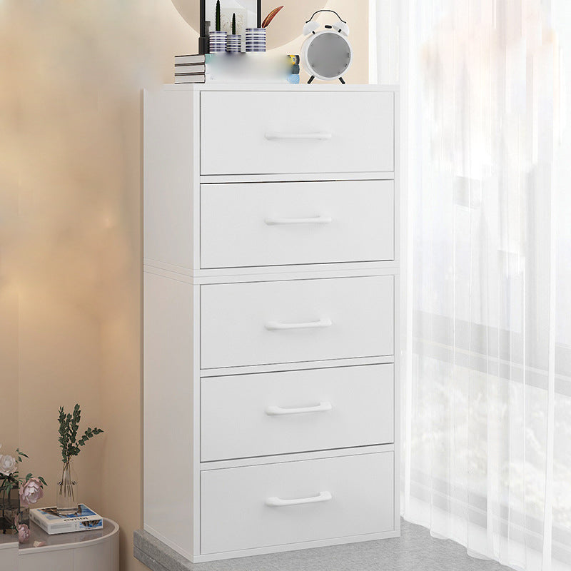 11.81" Wide Modern Accent Chest with Drawers Scratch Resistant Chest White 5 Clearhalo 'Cabinets & Chests' 'cabinets_chests' 'furn' 'furn_cabinets_chests' 'Furniture' 'Living Room Furniture' 5651302