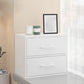 11.81" Wide Modern Accent Chest with Drawers Scratch Resistant Chest White 2 Clearhalo 'Cabinets & Chests' 'cabinets_chests' 'furn' 'furn_cabinets_chests' 'Furniture' 'Living Room Furniture' 5651303