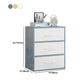 11.81" Wide Modern Accent Chest with Drawers Scratch Resistant Chest Clearhalo 'Cabinets & Chests' 'cabinets_chests' 'furn' 'furn_cabinets_chests' 'Furniture' 'Living Room Furniture' 5651316