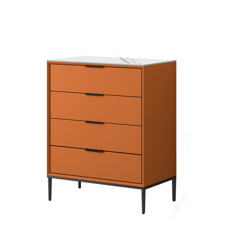Modern Accent Chest with Soft Close Drawers 15.74" Wide Chest