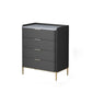 15.74" Wide Modern Accent Chest with 3/4/5 Drawers Straight Legs Chest