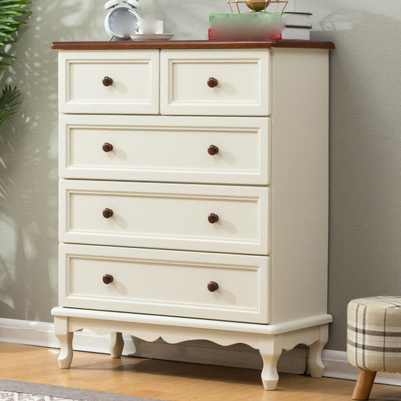 Cassa di accento di legno moderno di metà secolo con cassetti da 13,77 "mobili laterali larghi