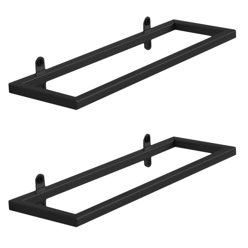 Porta in metallo glam in metallo decorativo rettangolare portaoggetti montato a parete