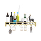 Modern Metal Wall Mounted Wine Holds up to 36 Bottles Wine Racks Clearhalo 'furn' 'furn_wine_racks' 'Furniture' 'Kitchen & Dining Furniture' 'Wine Racks' 'wine_racks' 5651682