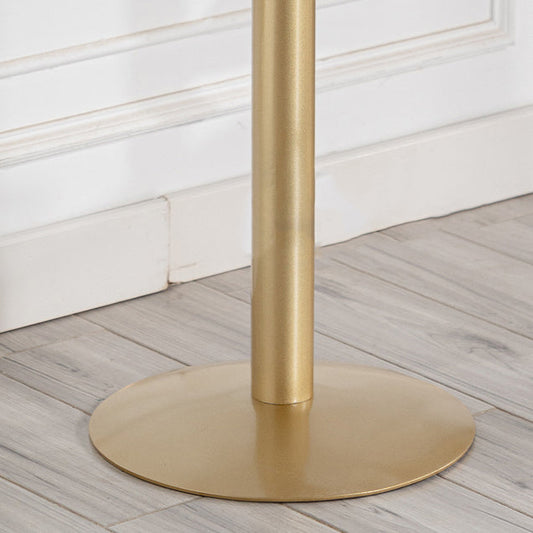 Tavolo da bistrot top di pietra rettangolare tavolo da pub glam con conservazione del vino