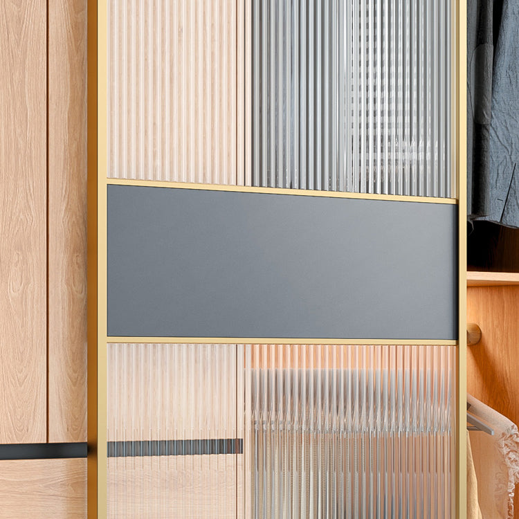 Sliding Engineered Wood Wardrobe Closet Modern Wardrobe Cabinet Clearhalo 'Armoires & Wardrobes' 'armoires_wardrobes' 'Bedroom Furniture' 'furn' 'furn_armoires_wardrobes' 'Furniture' 5652205