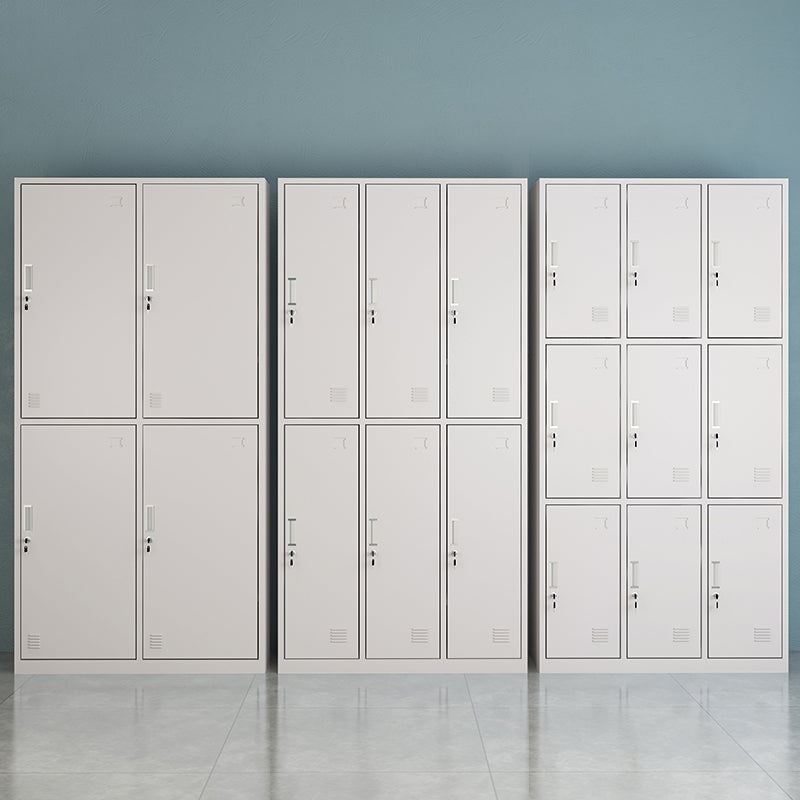 Eigentijdse scharnierende garderobe armoire metalen garderobe kast voor thuis