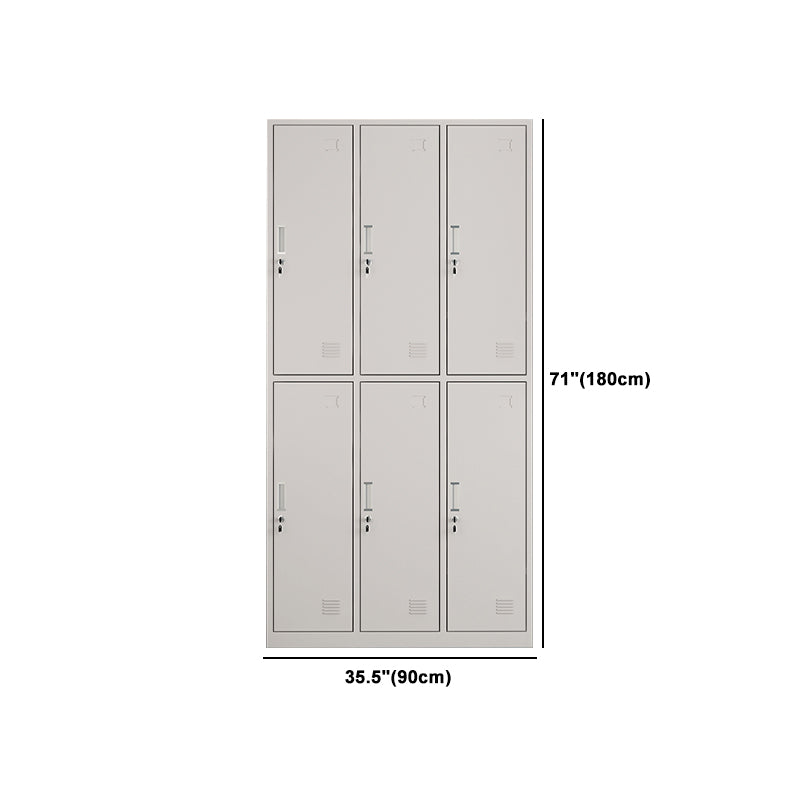Eigentijdse scharnierende garderobe armoire metalen garderobe kast voor thuis