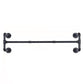 Industrial Style Coat Hanger Metal Water Pipe Wall Mounted Coat Rack