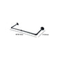 Industrial Style Coat Hanger Metal Water Pipe Wall Mounted Coat Rack